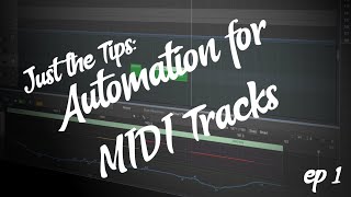 Automation for MIDI tracks