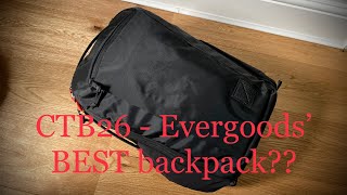 Evergoods CTB26 backpack review - is this the best all-rounder?