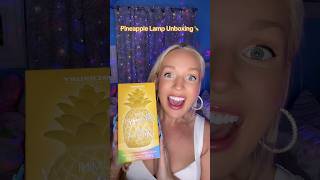 Unbox my new pineapple lamp with me!🍍💡#asmr #unboxing