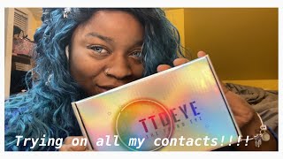 Vlogmas ep6 | how to change your eye color? | ttdeye contacts