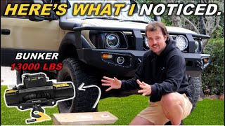 Bunker 13,000lbs VicOFFroad winch install!