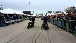 Factory Victory Stunt Team Daytona Bike Week 2015 TONY CARBAJAL & JOE DRYDEN