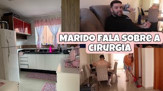 Rotina em casa com o marido pós cirurgia. Ele fala como foi a cirurgia bariátrica