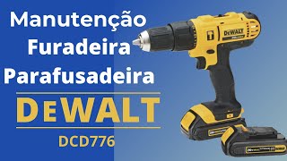 Manutenção da Furadeira e Parafusadeira DEWALT -  Passo a Passo