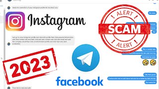 Beware of Latest Social Media Scams | Email Phishing, Instagram, Facebook Scams 2023 scam Live Proof