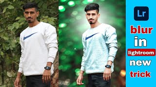 Lightroom me background blur edit kaise kare🔥||how to background blur in lightroom mobile app