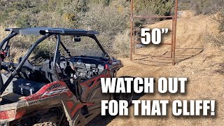 Epic 50" RZR trail rides – Trail 619 beautiful technical ride, Prescott AZ! Stabilized 4k video