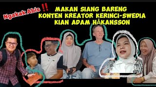 Temu kangen konten Kreator Kerinci yang menikah dan menetap di Swedia Kian Adam Håkansson ‼️