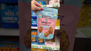 Mr Beast Feastables chocolate chip cookies 🍪 Dollar Tree #mrbeast #mrbeastfeastables #dollartree