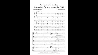 O salutaris hostia - Paul Hayward