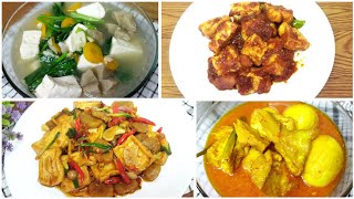 4 IDE MASAKAN DARI TAHU PRAKTIS DAN ENAK || DIJAMIN SEMUA PASTI KETAGIHAN