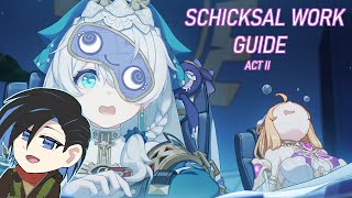 Back to work...- Schicksal Work Guide Event Act II REACTION | Honkai Impact 3rd