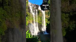 Nyuang Waterfall in Laos southern#pakse #laos #waterfall