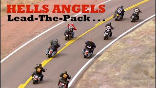 "HELLS ANGELS Lead-The-Pack" HA Boot Camp #bikeride #motorcycle #hellsangels #harleydavidson #bikers