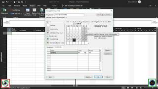 How to Set Up New Project Calendar Microsoft Project 2019 Essential Training