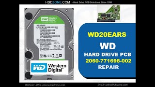 WD20EARS WD HDD PCB Repair 2060-771698-002