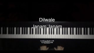 موسيقى فلم Dilwale - بيانو - عزف ميثم || Dilwale - Janam Janam Piano Cover