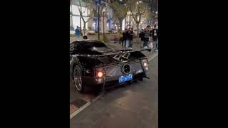 The son of Pagani style, Shanghai's top wealthy and handsome driving Pagani # Pagani # Shanghai 🇨🇳