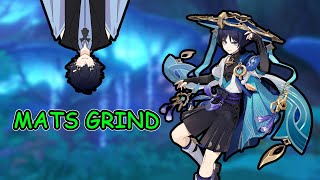 【Genshin Impact】Chilling and Grinding for Character Mats