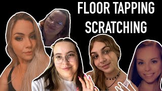 ASMR: 30+ minutes Floor Tapping & Scratching w/ Eevy's favorites