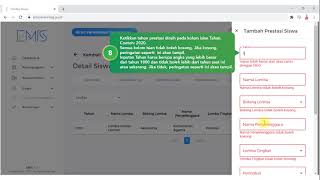 Cara Melihat & Mengelola Daftar Prestasi Siswa oleh Operator | Tutorial Emis 4.0