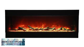 Amantii 40” True View XL Deep 3 Sided 5000 BTU Electric Fireplace Review