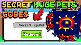 😈This *SECRET CODE* GIVES FREE HUGE PETS in Pet Simulator 99