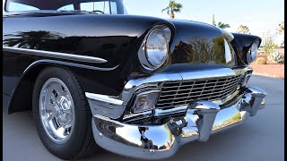 1956 Chevy Belair/210  (SOLD)  454/460CID Corvette Tri-Power "Old School Hot Rod"