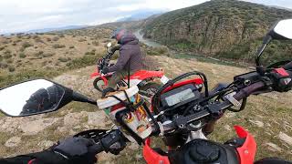 HONDA CRF300L climbing mountain (part 3)