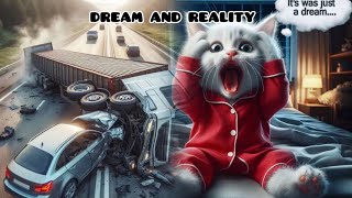 Dream or Reality? Kitten's Heartfelt Journey Through Tragedy || #dream#and#reality