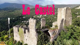 Le Castel, Château de Saint-Blaise, 503 Mètres, Alpes-Maritimes, PACA