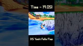 【MKW】DS Yoshi Falls Flap - 19.051 #shorts #mariokartwii #dsyoshifalls