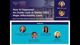 How It Happened: An Inside Look at States' 2021 Major Affordability Laws