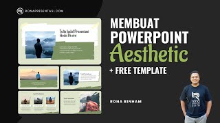 AESTHETIC PPT #3 | POWER POINT AESTHETIC | MUDAH | SIMPLE | FREE TEMPLATE |  MEMBUAT PPT AESTHETIC