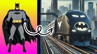 AVENGERS But Super TRAIN 🚂 VENGERS💥|| All Characters (marvel & DC) 2024🔥