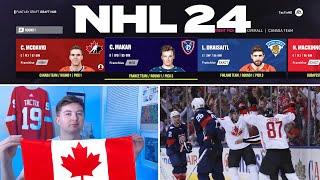 NHL 24 INTERNATIONAL TEAMS FANTASY DRAFT