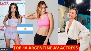 Top 10 Hottest & Prettiest ARGENTINE  Actress, Most Beautiful prnstars of 2022 |  Star Part 1