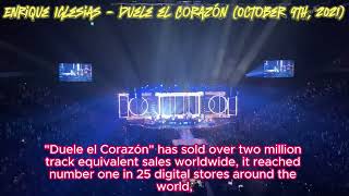 Enrique Iglesias - Duele el Corazón (October 9th, 2021)