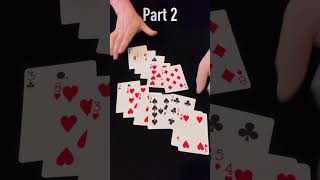 Part 2: Shuffle Card Trick, The 654 Club #cardtrick #sleightofhand #magician