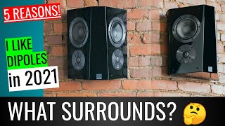 5 REASONS I PICK DIPOLE SURROUND SPEAKERS in 2022 || Audio Tips for Home Cinema