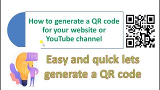 How To generate A free QR code