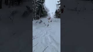 Steep Sledding Carnage