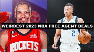 8 Weirdest Signings Of NBA Free Agency 2023