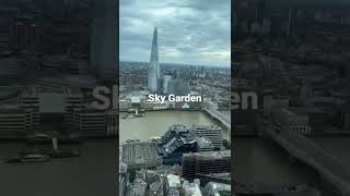 Sky Garden #walkietalkie #skyscraperrestaurant #london