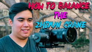 How To Balance Zhiyun Crane