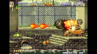 Metal Slug 4 - Mission 1 - Route 2 - Level 8 - No Miss