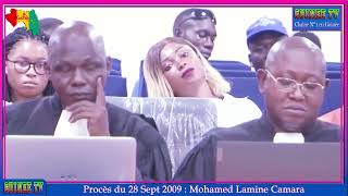 Procès du 28 Sept 2009 : Mohamed Lamine Camara