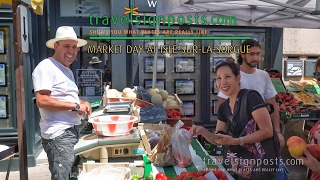 Market Day in Isle-sur-la-Sorgue