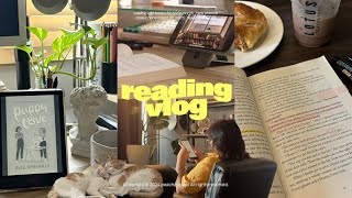 june reading vlog 🌈 reading lgbt books for pride month, new phone case/tripod ft. moft,