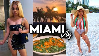 Travel Vlog Miami | $2000 outfit shopping? Birthday Dinner + Beach Vlog